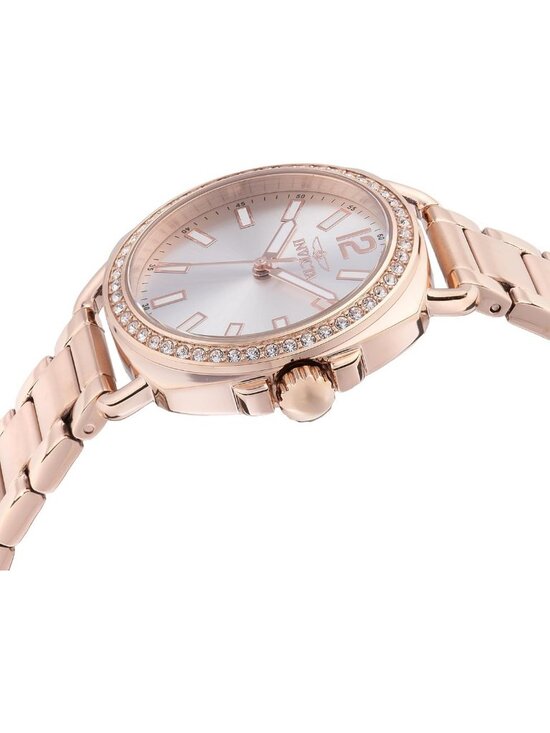 Elegant 32mm Stainless Steel Quartz Watch for Women - Stylish Wildflower Design main image 4